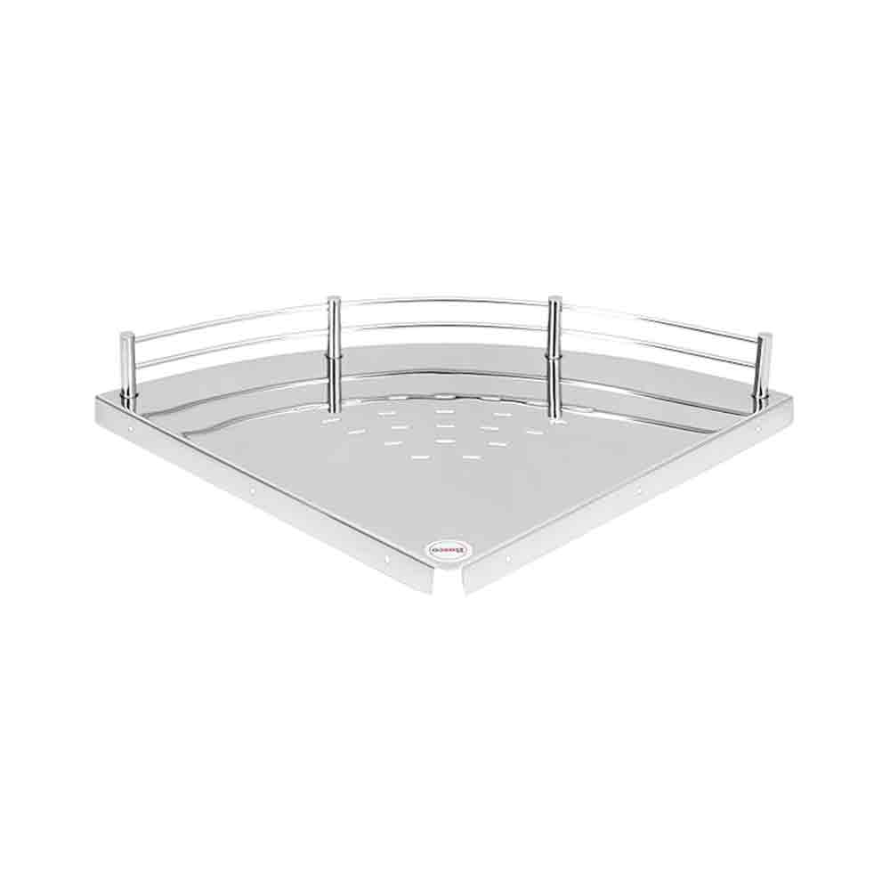 Stainless Steel Shelf for Living Room Corner Shelf Decorative Rack Shelf Organizer