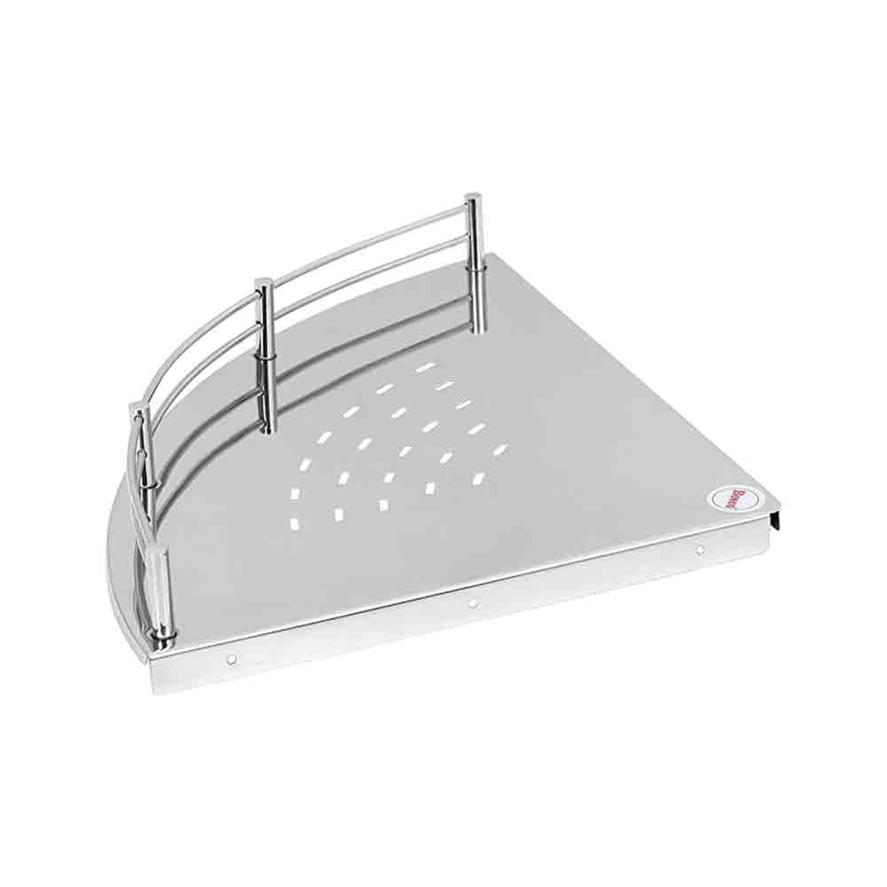 Stainless Steel Shelf for Living Room Corner Shelf Decorative Rack Shelf Organizer