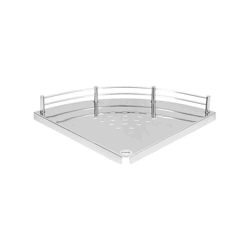 Stainless Steel Shelf for Living Room Corner Shelf Decorative Rack Shelf Organizer