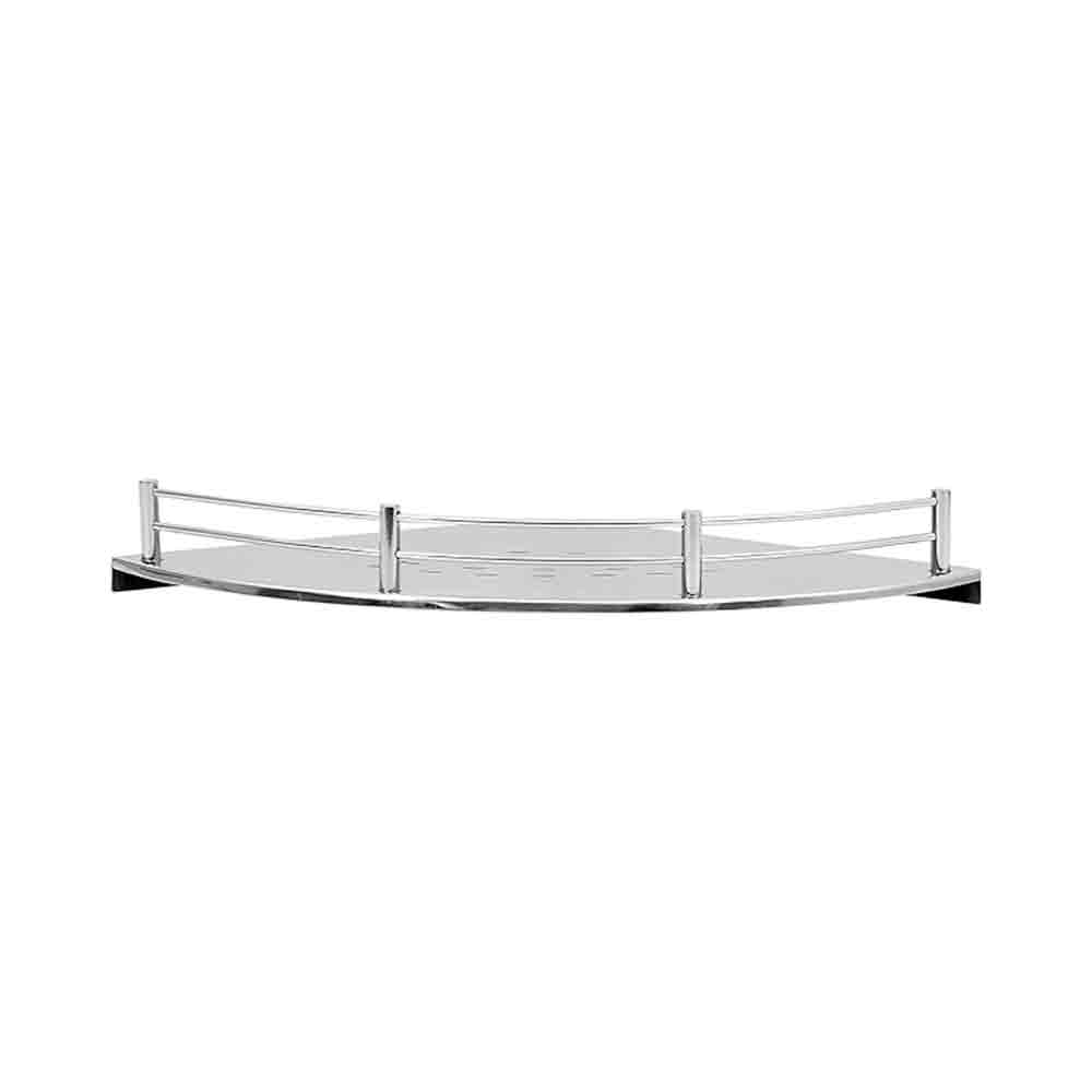 Stainless Steel Shelf for Living Room Corner Shelf Decorative Rack Shelf Organizer