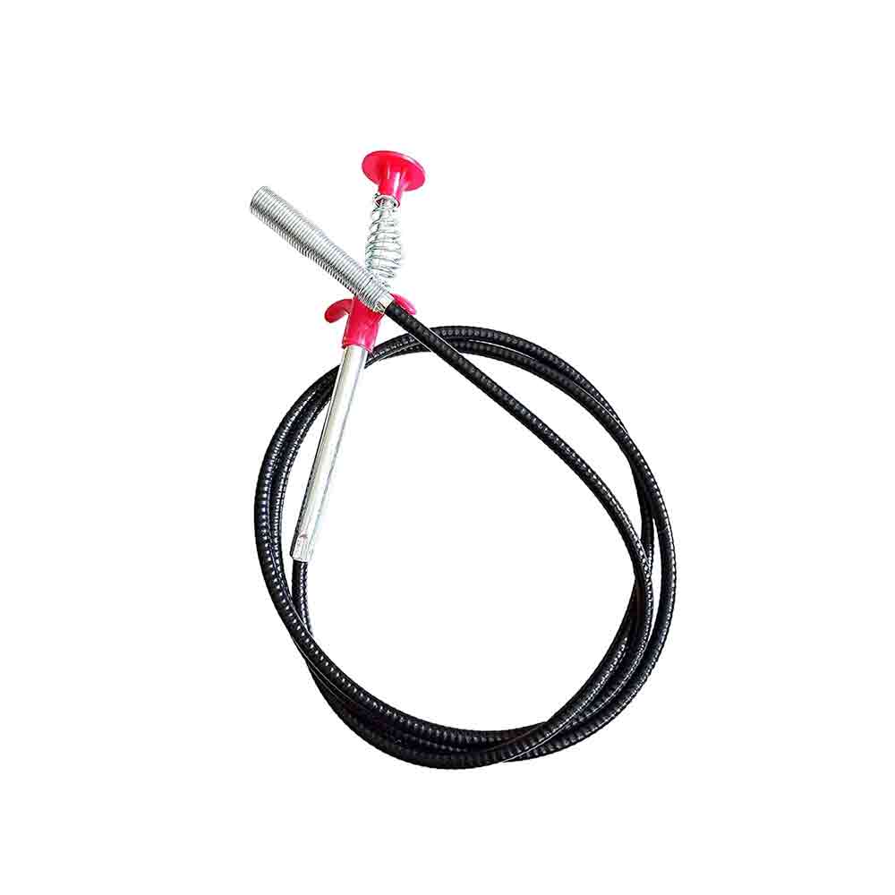 60cm Flexible Plastic Drain Pipe Cleaning Spring Stick Hair Catching Claw Tool for Sink, Shower & Tub Eco-Friendly Drain Cleaner for Kitchen, Bathroom, Sewer & Basin Reusable & Chemical-Free