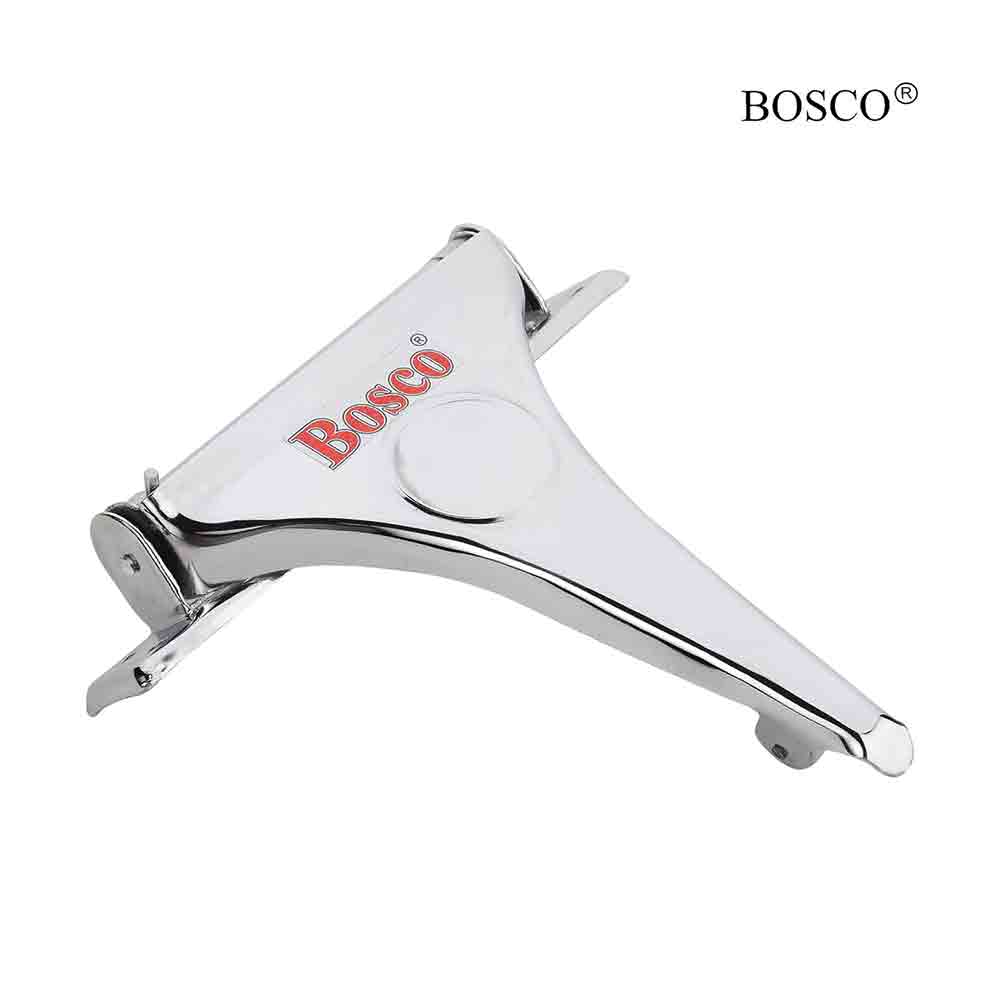 Steel Finish Spring Door Closer – Heavy-Duty Iron Body with Chrome Finish | Suitable for Right & Left-Hand Opening Doors | Smooth Automatic Closing & Latching