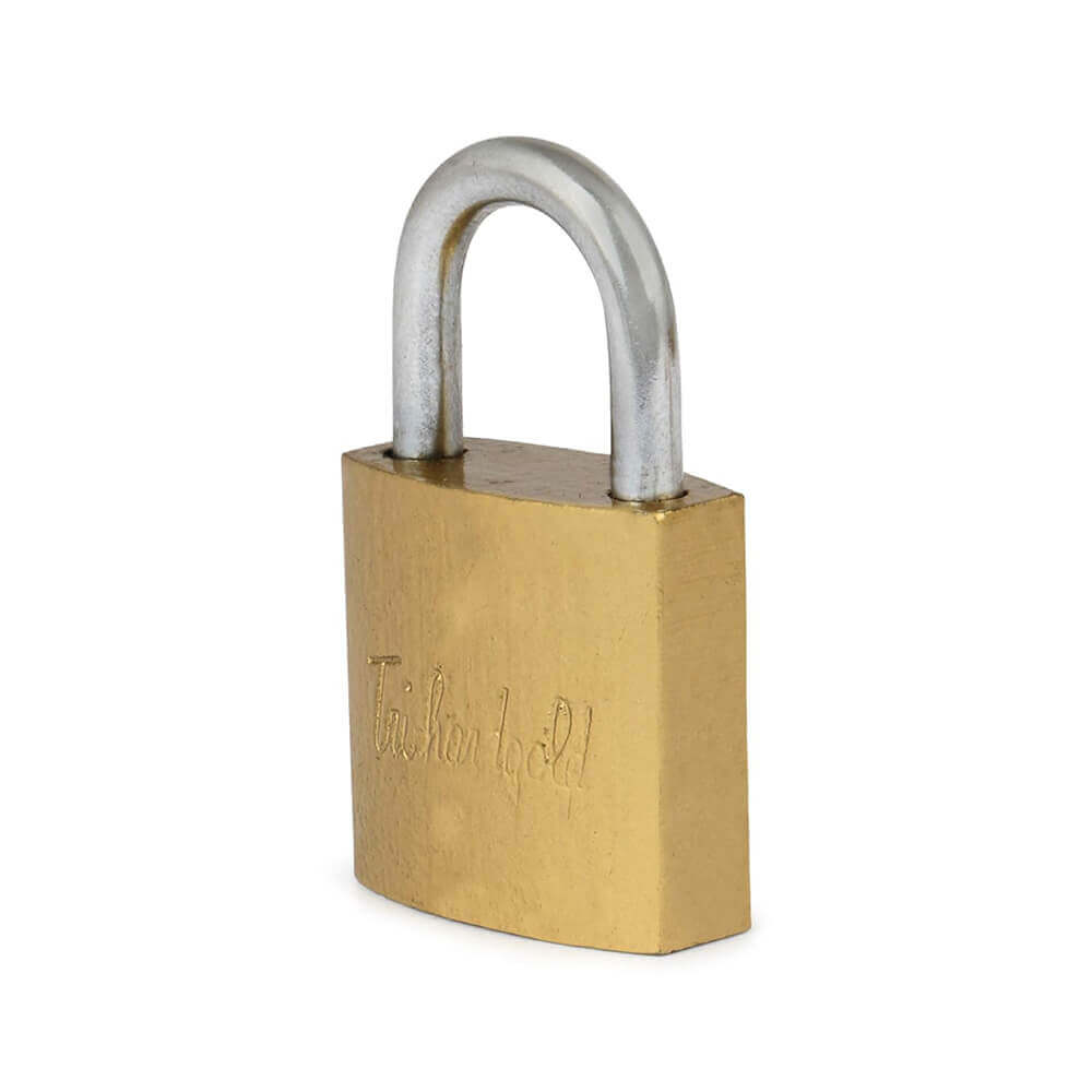 25 mm Iron Padlock with 2 Computerized Keys | Compact Luggage Lock for Bags, Suitcases, Backpacks & Travel Security | Durable Pressing Lock for Small Security Needs