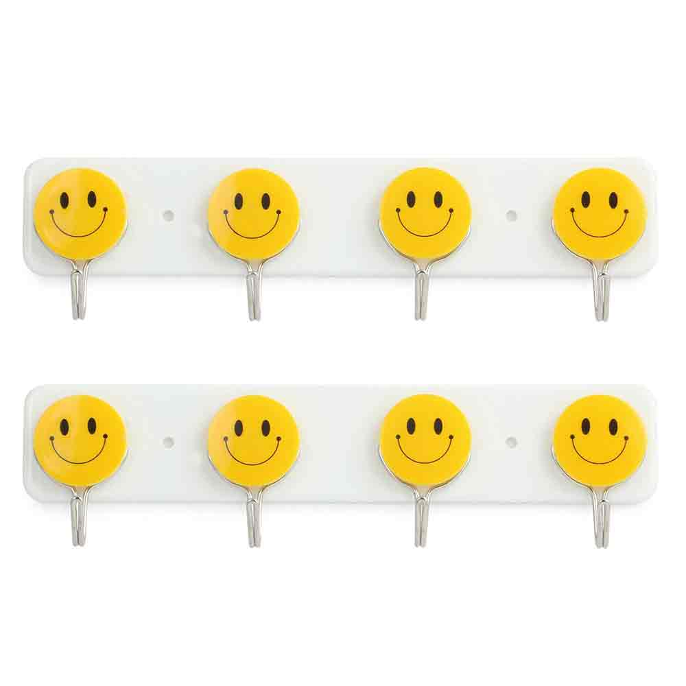 Adhesive Hooks Heavy Duty Wall Hooks, for Hanging Hat,Towel Robe Hook Rack Wall Mount- Bathroom and Bedroom Hooks for Wall Without Drilling
