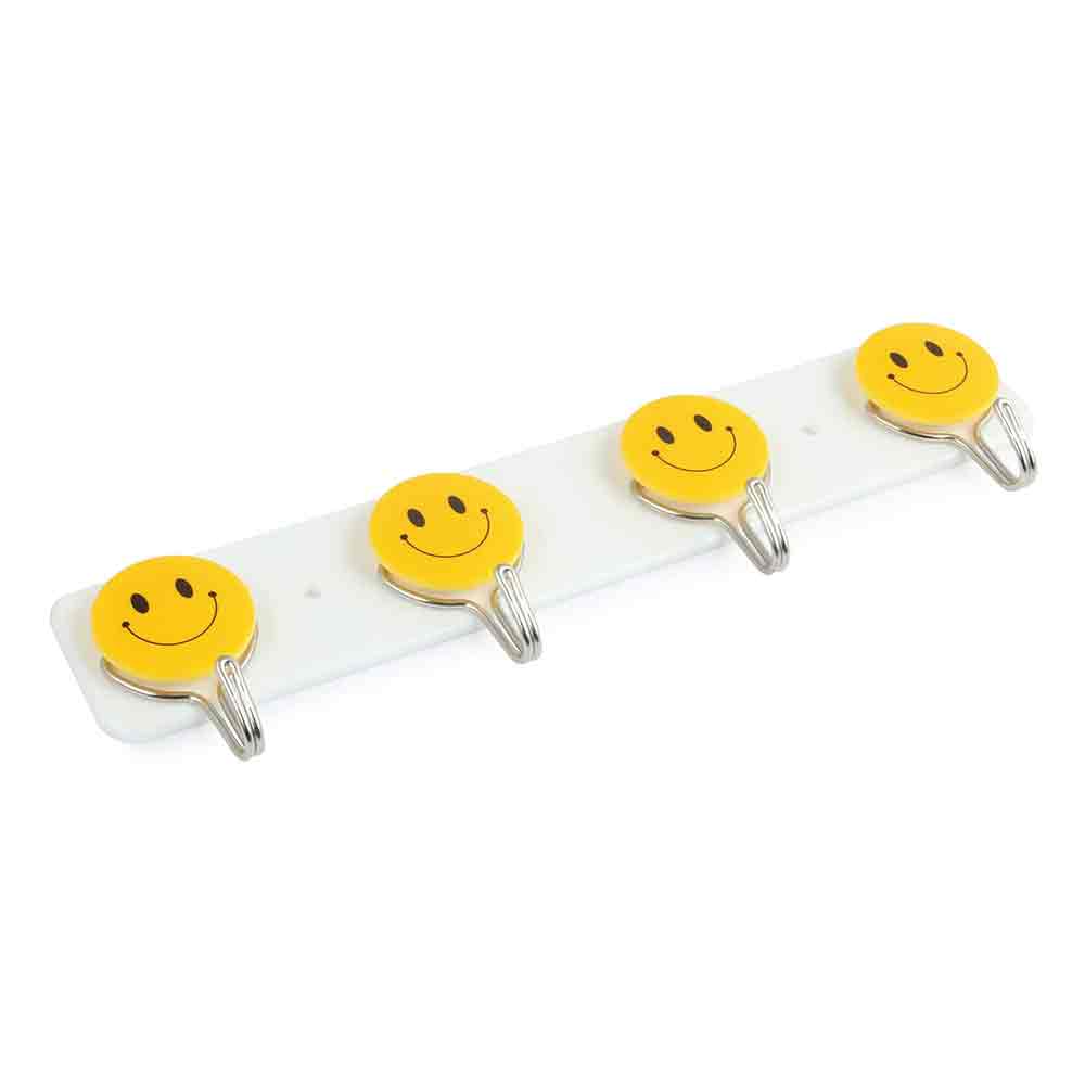 Adhesive Hooks Heavy Duty Wall Hooks, for Hanging Hat,Towel Robe Hook Rack Wall Mount- Bathroom and Bedroom Hooks for Wall Without Drilling