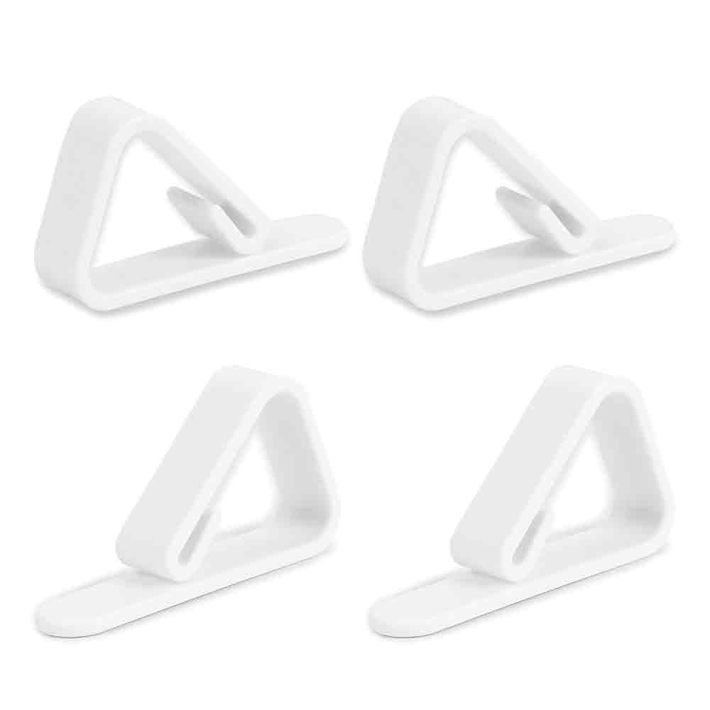 8Pcs ABS Tablecloth Clips – Windproof Table Cover Clamps for Dining Table | Table Cloth Holders for Home, Picnic, Parties, Restaurants | Rust-Proof, Easy Fit (7.5x4.5 cm)