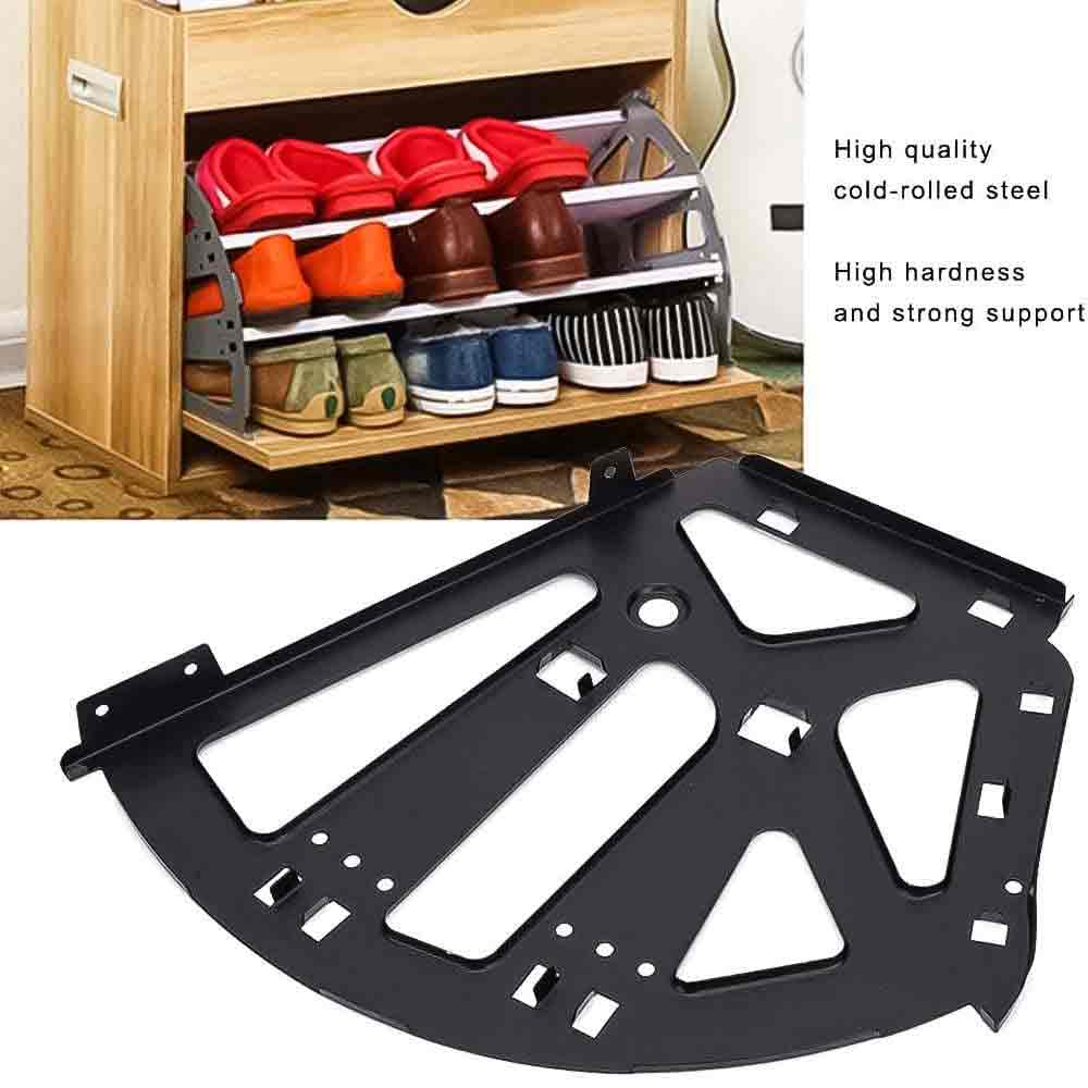 3-Layer Shoe Rack Cabinet Fitting with Flip Drawer Hinges | Heavy Duty Shoe Drawer Hardware for Furniture Fittings | Adjustable Flip Frame Hinges for Modern Shoe Cabinets | Pack of 2