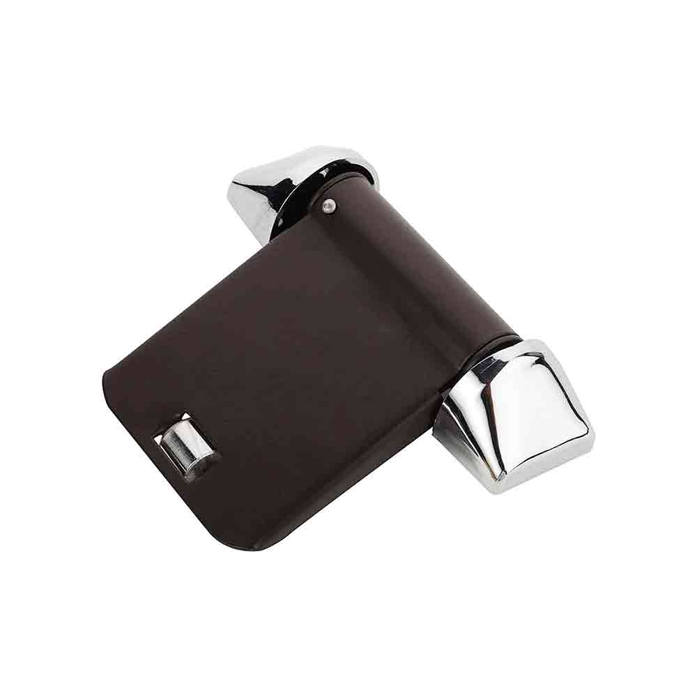 Helix Door Closer – Light Duty Spring Action Door Closer for Wooden, PVC, and Lightweight Aluminum Doors – Ideal for Residential & Commercial Use (Brown, 5 x 4 Inches, Iron Coated)