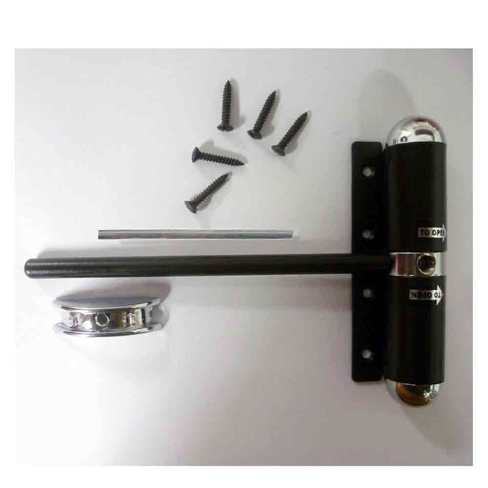 Yen Iron Body Capsule Door Closer, Standard Size, Multicolour