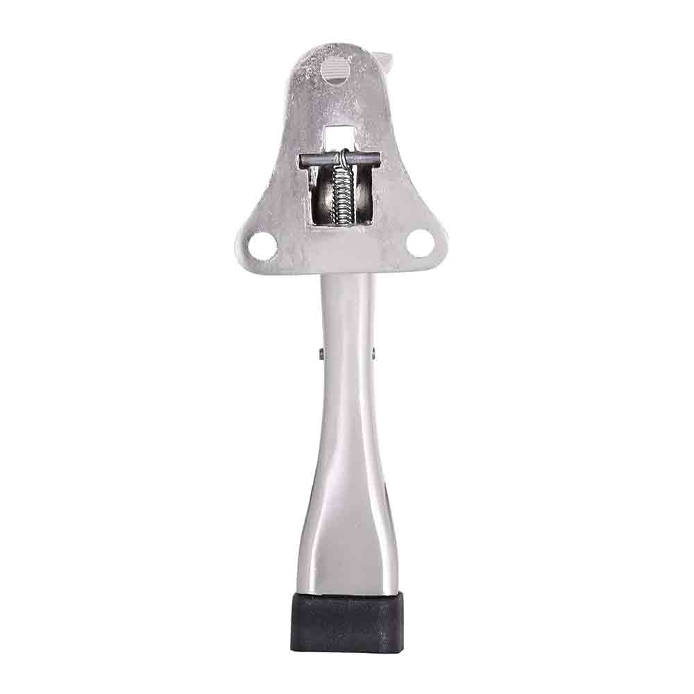 5-Inch Sturdy Aluminium Door Stopper – Heavy-Duty Door Buffer with High Tension Spring, Core Ball Mechanism & Soft Rubber Tip | Rust-Proof, Wall-Protecting Stopper for Home & Office