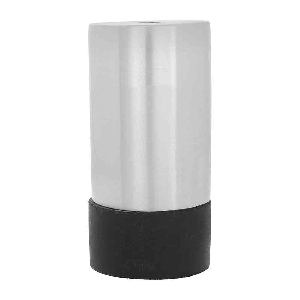 Stainless Steel Round Door Silencer Heavy-Duty Door Stopper for Noise Reduction, Wall Protection, and Modern Décor Ideal for Home, Bathroom, Office, Bedroom, Kitchen 3 Inch (Silver, Pack of 1)