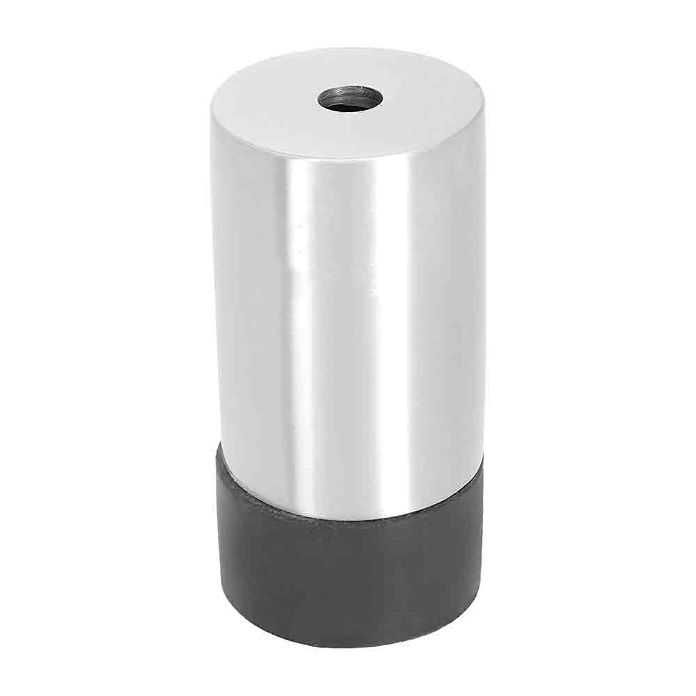 Stainless Steel Round Door Silencer Heavy-Duty Door Stopper for Noise Reduction, Wall Protection, and Modern Décor Ideal for Home, Bathroom, Office, Bedroom, Kitchen 3 Inch (Silver, Pack of 1)