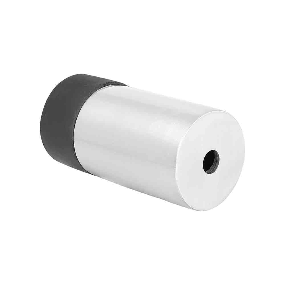 Stainless Steel Round Door Silencer Heavy-Duty Door Stopper for Noise Reduction, Wall Protection, and Modern Décor Ideal for Home, Bathroom, Office, Bedroom, Kitchen 3 Inch (Silver, Pack of 1)