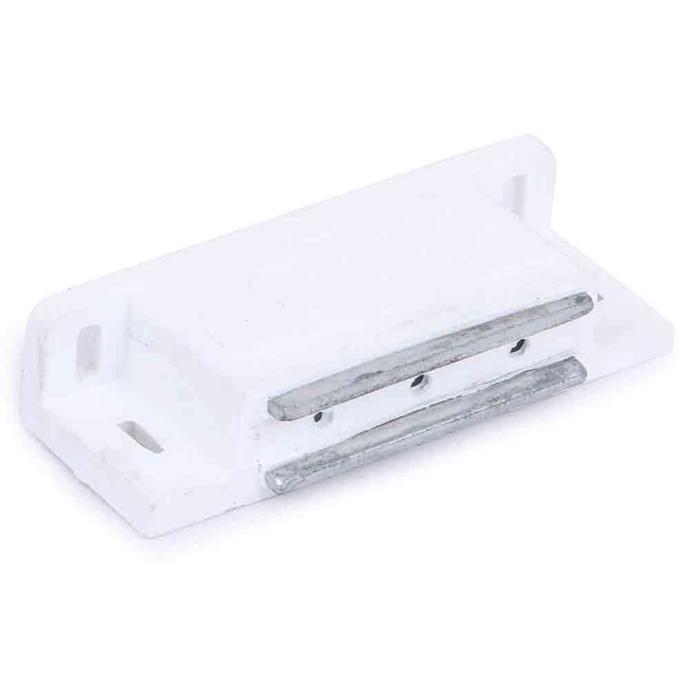 ABS Door Magnet Catcher M10 for Home, Office and School (White) Pack of 30