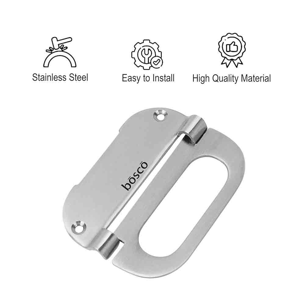 Stainless Steel Furniture Drawer Chest Pull Handle Kadi and Bed Storage Box Chest Pull Handles Kadi (Pack of 2)