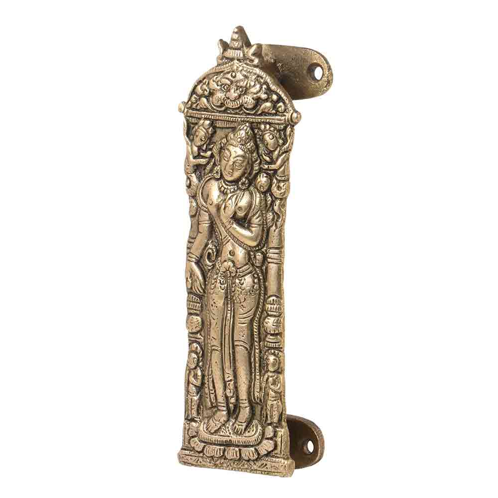 Brass Antique Finish DEV Door Handle