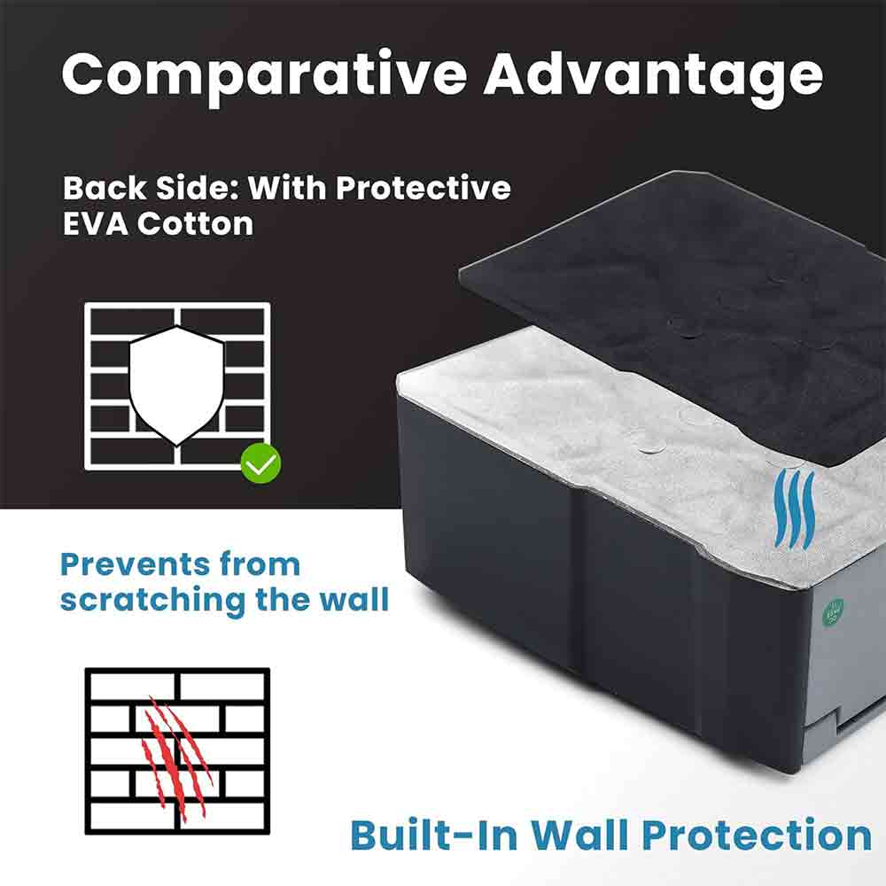 Portable Combination Lock Box – Heavy-Duty Wall-Mounted Key Storage Safe with Resettable 4-Digit Code, Removable Shackle & Large Capacity for Home, Office, and Outdoor Use (Gray, 1 Pack)