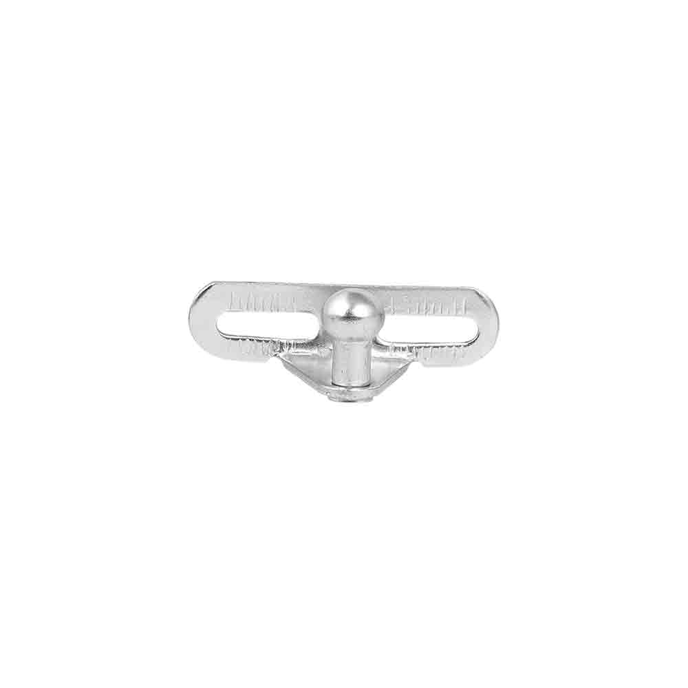 100 N Hydraulics Gas Spring Stay STRUT Pneumatic Lift Support Cabinet Hinges Support, Capacity 10 KGS (Pack of 2 PCS) Size 10 inches,Material:Iron, Color:Silver