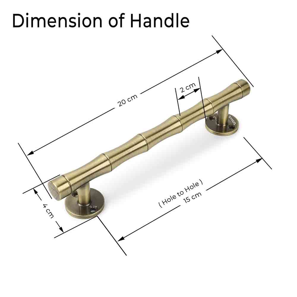 Door Handle|Stainless Steel Main Door Handle|8 Inch Pull-Push Handle (Colour:Antique Finish)