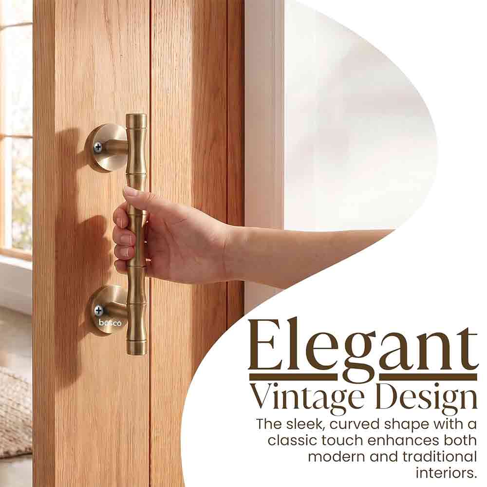 Door Handle|Stainless Steel Main Door Handle|8 Inch Pull-Push Handle (Colour:Antique Finish)