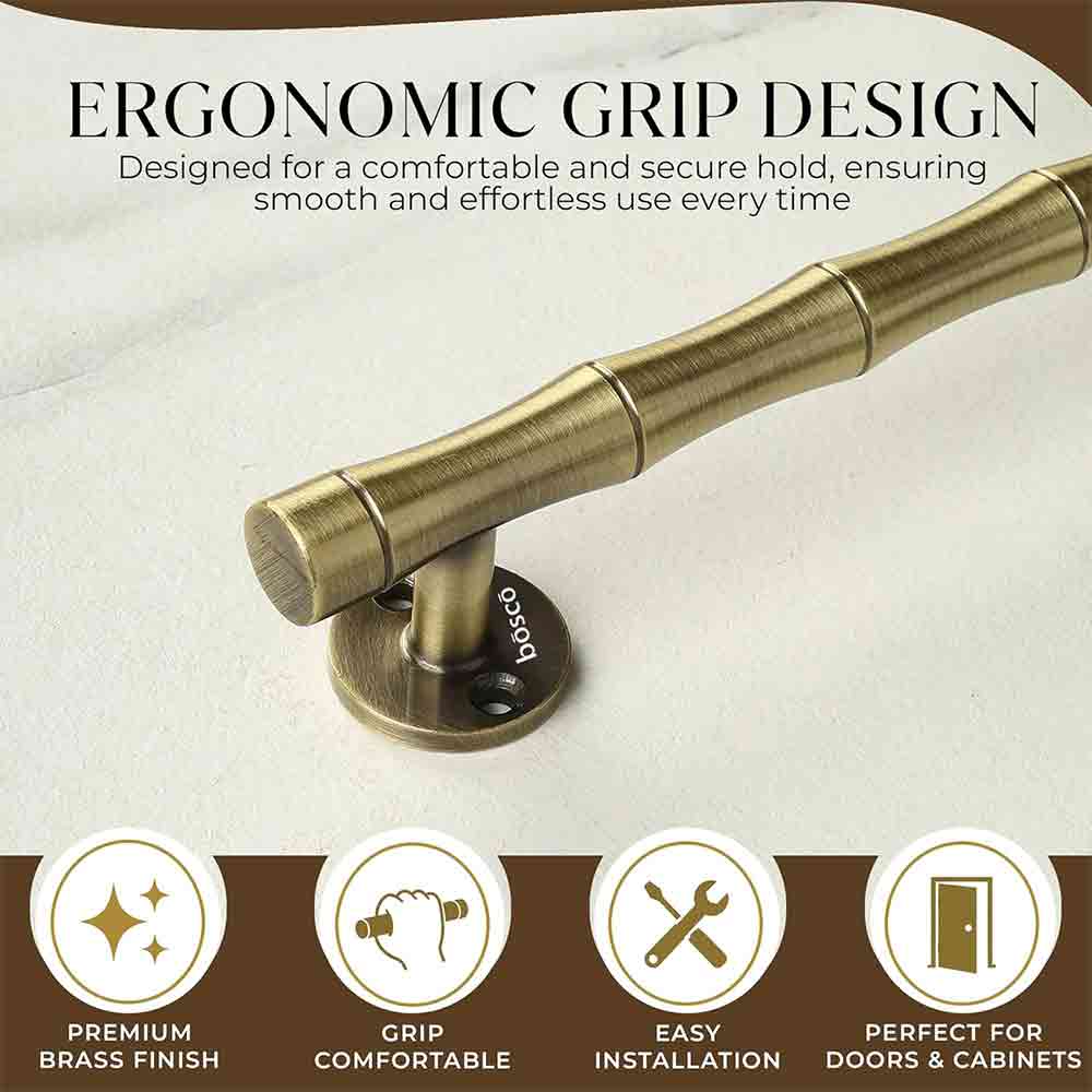 Door Handle|Stainless Steel Main Door Handle|8 Inch Pull-Push Handle (Colour:Antique Finish)