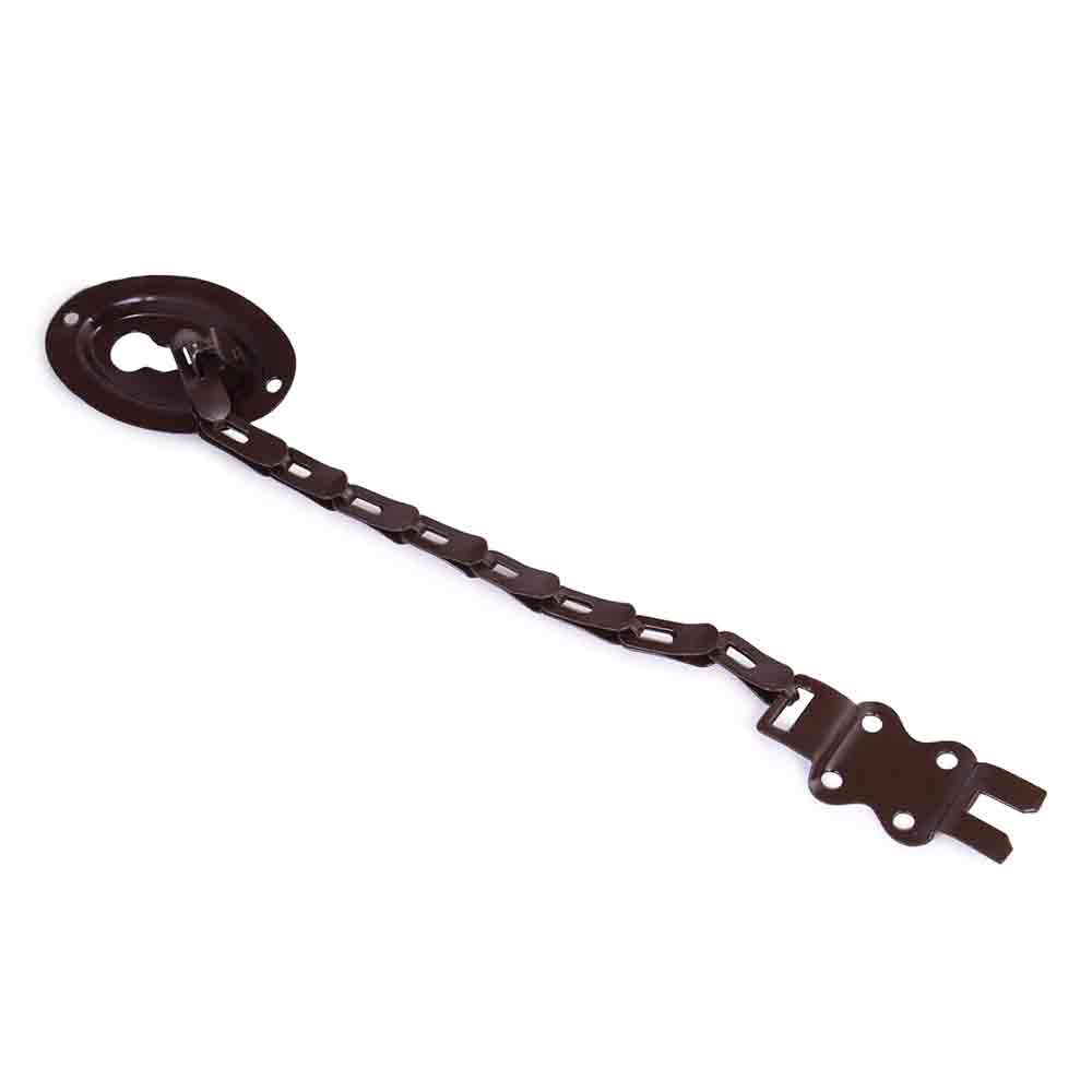 Heavy Duty Iron Door Chain for Home & Office – Rust & Corrosion Resistant Silver Finish Table Chain for Doors, Cabinets, Furniture – Secure Locking Chain (1 Piece)