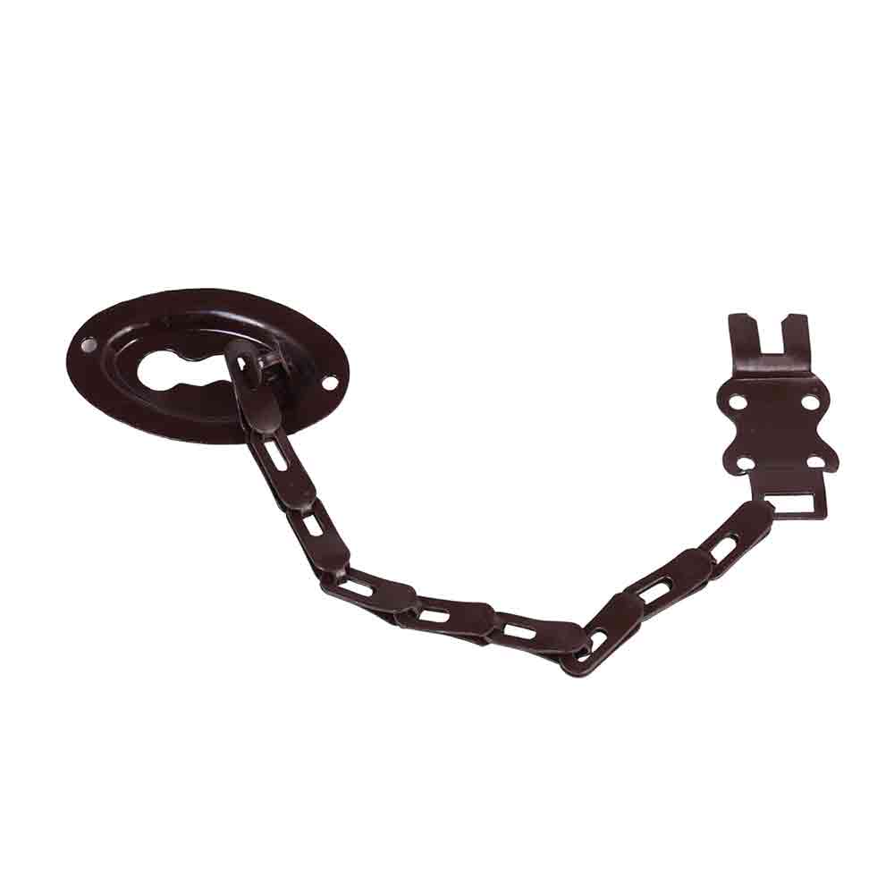 Heavy Duty Iron Door Chain for Home & Office – Rust & Corrosion Resistant Silver Finish Table Chain for Doors, Cabinets, Furniture – Secure Locking Chain (1 Piece)