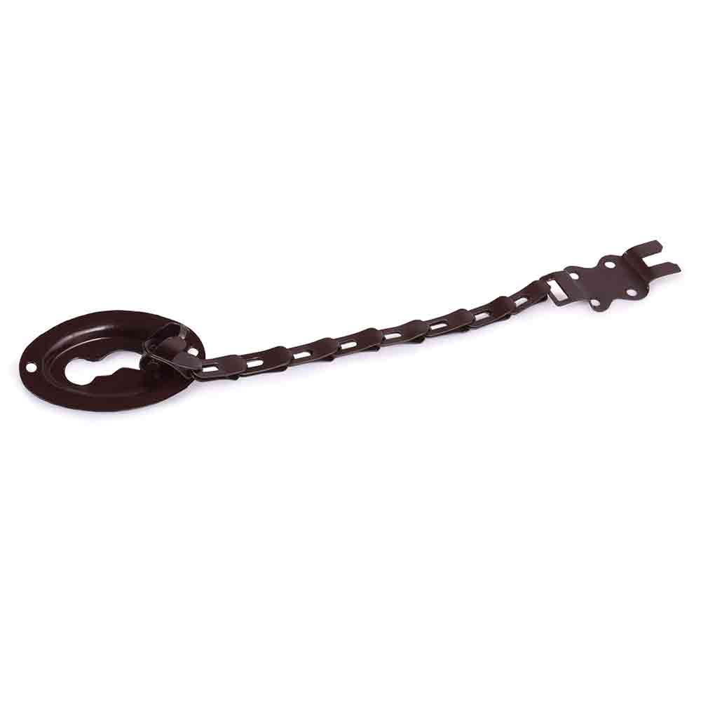 Heavy Duty Iron Door Chain for Home & Office – Rust & Corrosion Resistant Silver Finish Table Chain for Doors, Cabinets, Furniture – Secure Locking Chain (1 Piece)