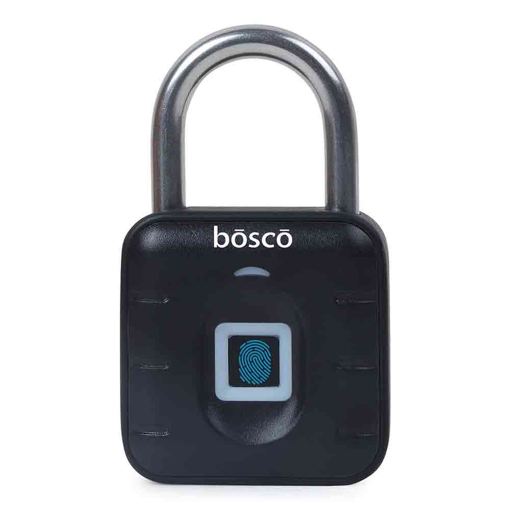 Smart Fingerprint Padlock with Fingerprint Waterproof Suitable for Bags, Suitcase, Bike, Garage Door, Cabinet, Warehouse Doors and shutters.