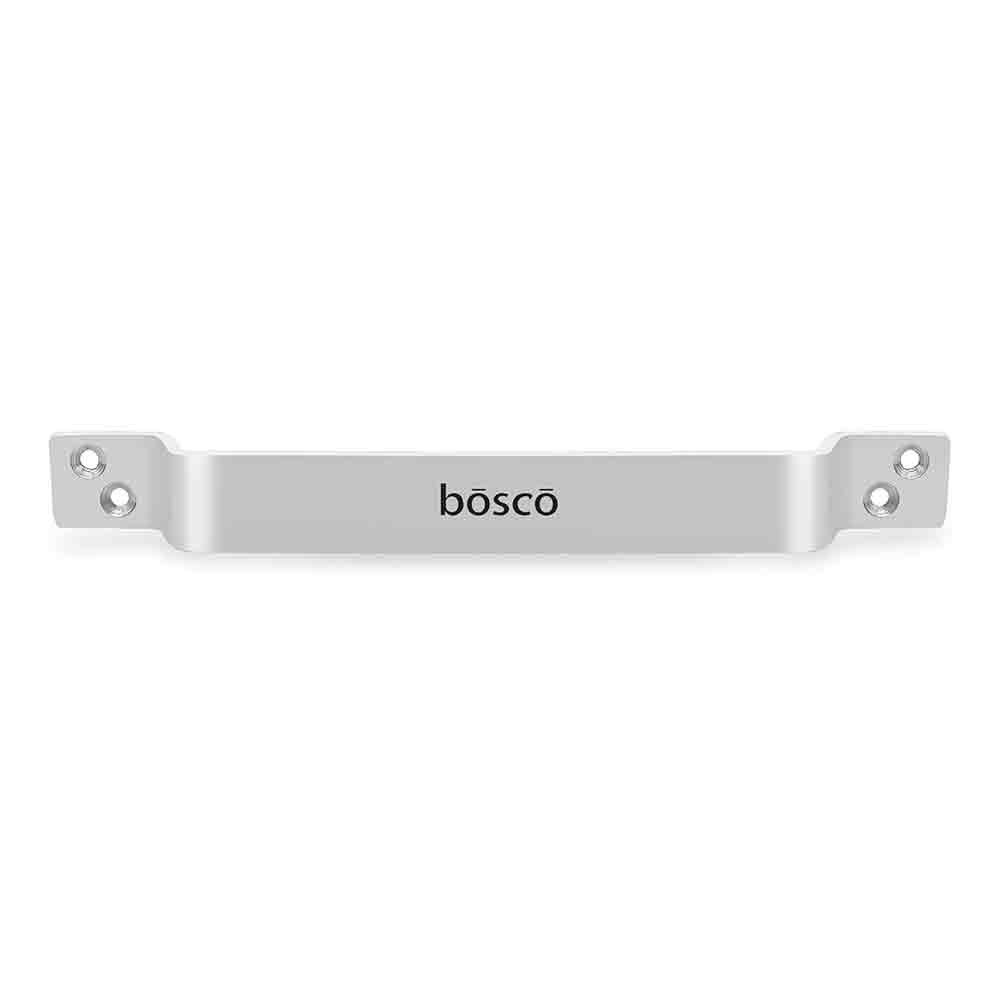Stainless Steel D Shape Handle – 8 Inch | Heavy-Duty Ergonomic Pull Handle for Doors, Drawers, Cabinets, Kitchen, Bathroom & Office | Sleek Silver Finish | Rust-Resistant & Durable