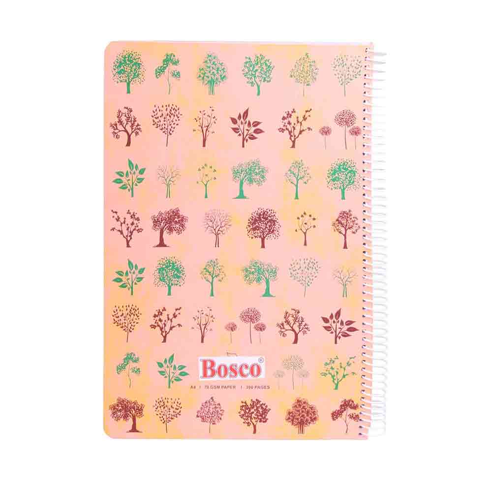 Tree Design Notebook A4 Size – 300 Pages, 70 GSM Paper | Personal Diary, Journal, Sketchbook & Writing Pad for Office, Study, College, Travel | Eco-Friendly Cover (Handmade Style)