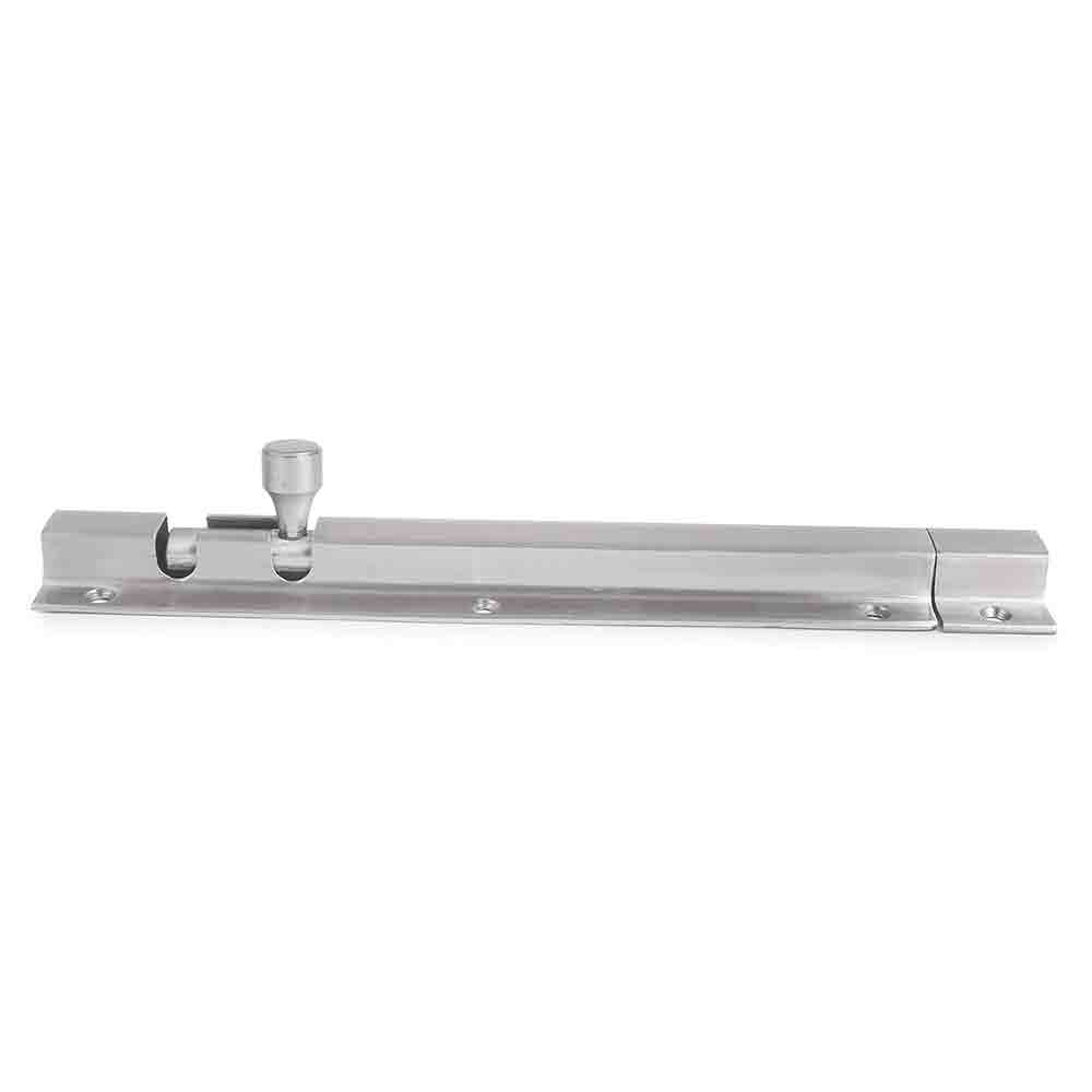 Jointless Steel Towerbolt, Heavy-Duty Door Security with Durable Steel Construction, Reliable Locking Mechanism, Rust-Resistant Finish, Easy Installation, and Ideal for Home and Office Use (8")
