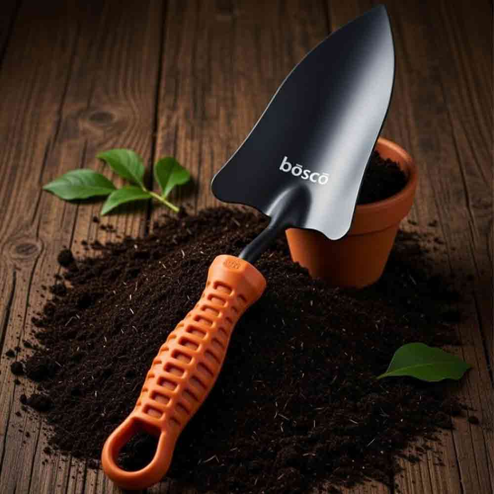 Hand Trowel for Gardening - Sharp Metal Blade, Sturdy Construction, Ergonomic Handle, Rust-Resistant Finish, Garden Tools for Home/Garden