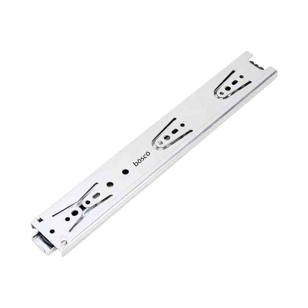 Stainless Steel 50Kg Capacity Heavy Duty Telescopic Drawer Slide | Full Extension, QC Passed, 500000 Cycle Test, 48H Salt Spray Tested | 5 Year Warranty | Pack of 2 Pieces with Screw | 10 Inch