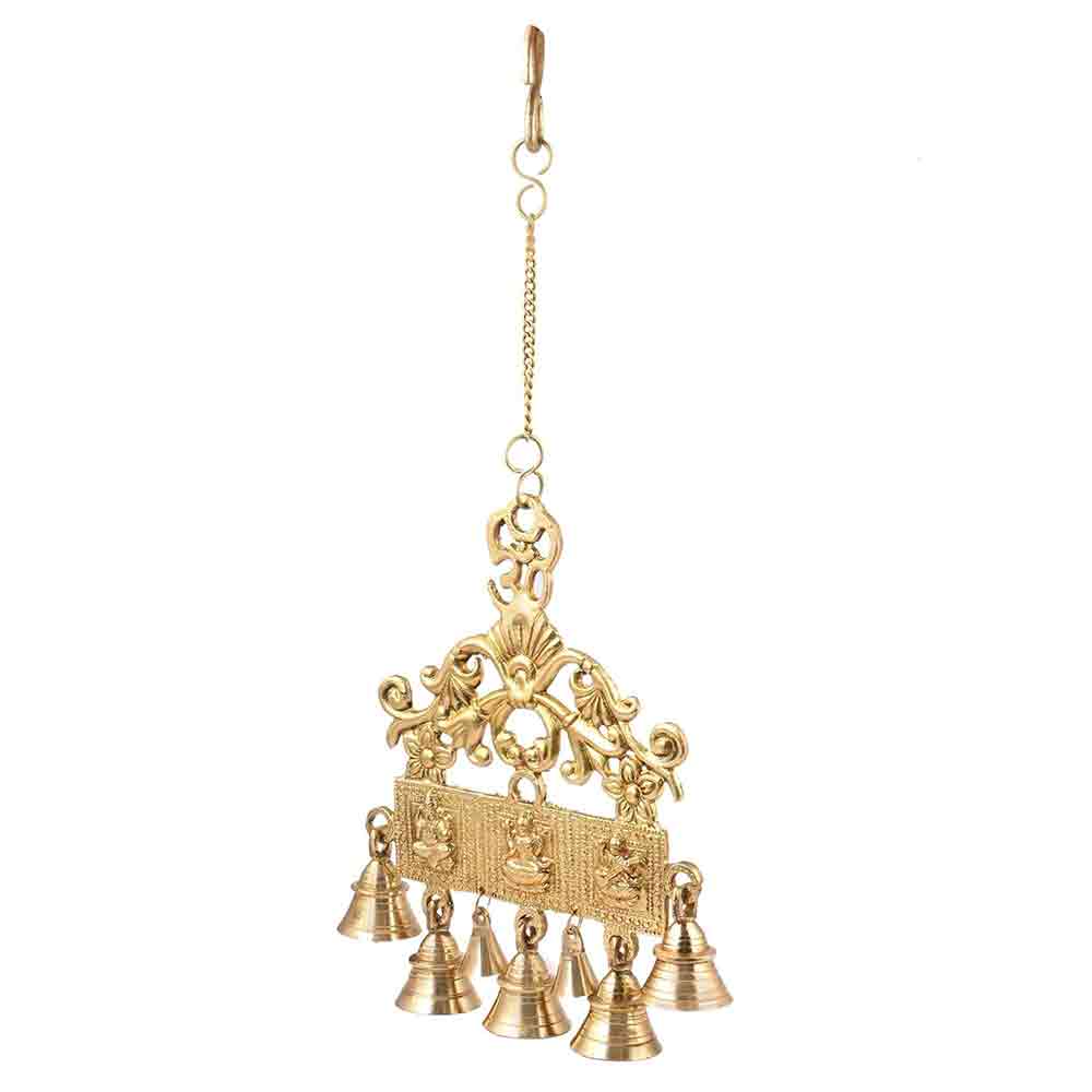 Designer Wall Hanging with Lord Ganesh Lakshmi Saraswati