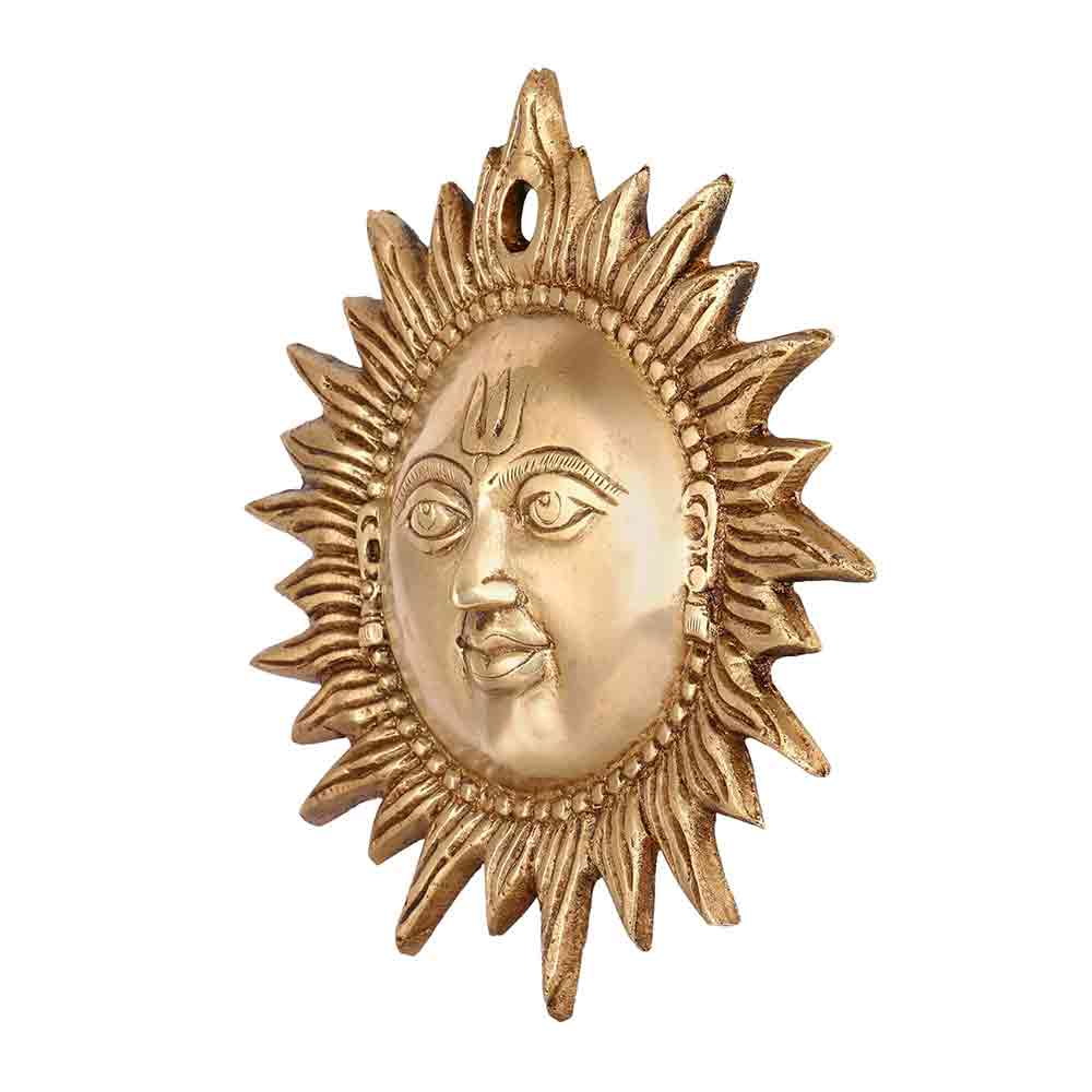 Click to see full view     Sun Face Wall Hanging