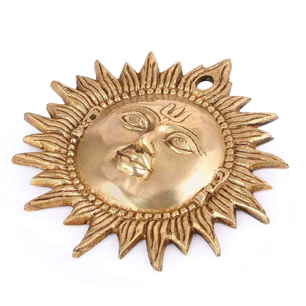 Click to see full view     Sun Face Wall Hanging